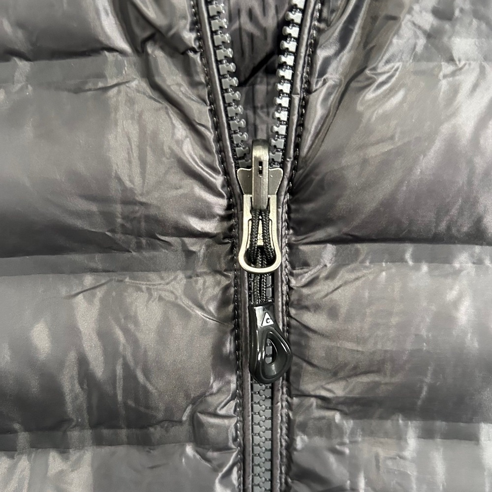 Gerry Puffer Vest Large Black Lightweight Quilted Zip Front Packable Outdoor‎ - Picture 4 of 9